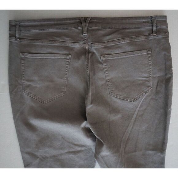 Vineyard Vines Women's Sz 36 Anchor Gray Jamie High-Rise Garment-Dyed Jeans - Picture 7 of 13